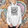 Booktrovert Reader Introvert Book Lover Premium Tri-Blend Men Hoodie