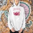 Born To Read Books Forced To Read Emails Floral Men Hoodie
