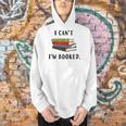 I Can't I'm Booked Book Lover Reading Club Librarianfunny Men Hoodie