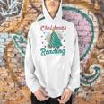 Christmas Is For Reading Books Christmas Tree Books Men Hoodie