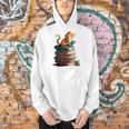 Cute Cat Lovers Book Lovers For Women And Men Men Hoodie