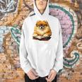 Cute Dog Pomeranian Reading Book Premium Tri-Blend Men Hoodie