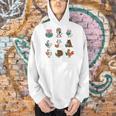 Cute Farm Animals Reading Books Teacher Library Reader Men Hoodie Cute Farm Animals Reading Books Teacher Library Reader Men Hoodie