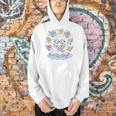 Cute Ghost Reading Books Spooky Magical Tales Witchy Men Hoodie
