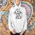 Cute Kawaii Dragon Coloring Book Art Color In Men Hoodie Cute Kawaii Dragon Coloring Book Art Color In Men Hoodie