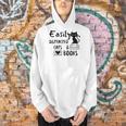 Easily Distracted Cats And Books Funny Book Lover Cat Gifts Women Men Hoodie