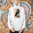 Edgar Allan Poe Raven Gothic Book Lover Men Hoodie