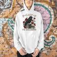 F-CAW-F I'm Reading Crow Book Lover Introvert Meme Men Hoodie