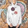 Fig 1 Figs Fruit Scientific Drawing Textbook Graphic Men Hoodie