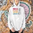 If Found Please Return To Library Retro Book Library Men Hoodie
