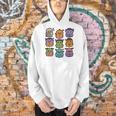 Halloween Monsters Reading Books Pattern Spooky Kawaii Anime Premium Tri-Blend Men Hoodie Halloween Monsters Reading Books Pattern Spooky Kawaii Anime Premium Tri-Blend Men Hoodie