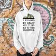 My Heart Led Me To The Bookstore Book Lover Reading Men Hoodie My Heart Led Me To The Bookstore Book Lover Reading Men Hoodie