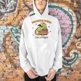 Hoarding Books Like a Dragon Reading Men Hoodie