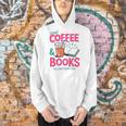 Iced Coffee & Books Reading Lover Trendy Summer Premium Tri-Blend Men Hoodie