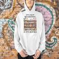 Its Not Hoarding If Its Books Butterfly Bookshelf Book Lover Men Hoodie