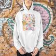 Just a Girl Who Loves Books Bookish Readers Book Lover Girls Men Hoodie
