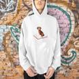 Just a Girl Loves Books And Dogs Reading Book Men Hoodie