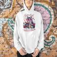 Just A Girl Who Loves Books And Wolves Librarian Teacher Men Hoodie