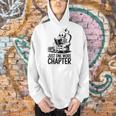 Just One More Chapter Book Skeleton Reading Books Men Hoodie