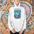 Kids Toddler Boy Reading Is Jawsome Shark Book Lover Kids Nerdy Men Hoodie
