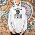 I Have Lived A Thousand Lives Trendy Book Reading Literary Men Hoodie