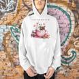 I Love Fall Most Of All Halloween Ghost Book Lover Men Hoodie