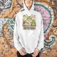 Matcha Drinking Maine Coon Cat Reading Books Aesthetic Men Hoodie