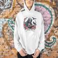 Morally Grey Book Club Gothic Skeleton And Raven Vintage Premium Tri-Blend Men Hoodie