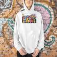 Mr Men Little Miss Retro Colourful Comic Book Scene Men Hoodie