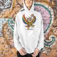 Owl With Pride Flag Book Lover Rainbow Library Men Hoodie
