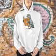Pigeon Reading Book Bird Joke Humor Premium Tri-Blend Men Hoodie