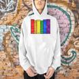 Pride Flag Books Bookish Rainbow Queer Reader Gay Writer Men Hoodie