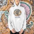 Quiet Mode Fully Activated Cozy Sleeping Raccoon Book Lover Men Hoodie