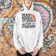 Read Books Lift Weights Fight Fascists Bookworm Book Lover Men Hoodie