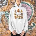 Reading Book Lover Bookish Camping Read With The Locals Men Hoodie