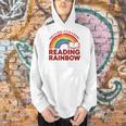 Reading Book Rainbow Literacy Learning Premium Tri-Blend Men Hoodie