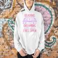 Reading Is Dreaming With Your Eyes Open Cute Quote Books Premium Tri-Blend Men Hoodie Reading Is Dreaming With Your Eyes Open Cute Quote Books Premium Tri-Blend Men Hoodie