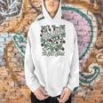 Reading Is My Jam Book Lover Botanical Strawberry Art Comfort Colors Crop Top Men Hoodie