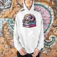 Reading Muffler Sloth On Stack Of Books Premium Tri-Blend Men Hoodie Reading Muffler Sloth On Stack Of Books Premium Tri-Blend Men Hoodie