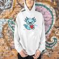 Readsolotl Amphibian Read Book Herpetologist Cute Axolotl Men Hoodie