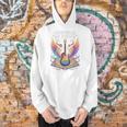 Rockstar Powered BY Books Reading Rocks Preschool Teacher Men Hoodie