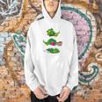 Triathlete Eating Sleeping Reading Dragon Book Men Hoodie