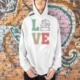 Valentines Day Book Lover Reading Men Hoodie