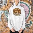 Vintage Style Maine Coon Cat Reading Books And Floofs Premium Tri-Blend Men Hoodie