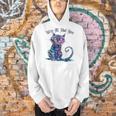 We'Re All Mad Here Cheshire Cat Alice Wonderland Book Boys Men Hoodie We'Re All Mad Here Cheshire Cat Alice Wonderland Book Boys Men Hoodie