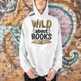Wild About Books Booklover & Bibliophile Men Hoodie