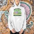 Wild About Reading Books Rhino Pig And Crocodile Men Hoodie