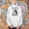 Women's Life Is Better With Cats And Books Cat Men Hoodie Women's Life Is Better With Cats And Books Cat Men Hoodie