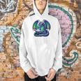 In a World Of Bookworms Be a Book Dragon Reading Men Hoodie