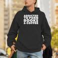 Addicted To Porn Books & Coffee Men Hoodie Addicted To Porn Books & Coffee Men Hoodie